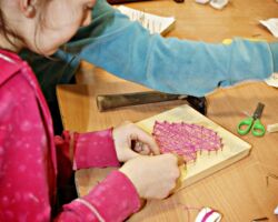 II DZIEŃ FERII
STRING ART